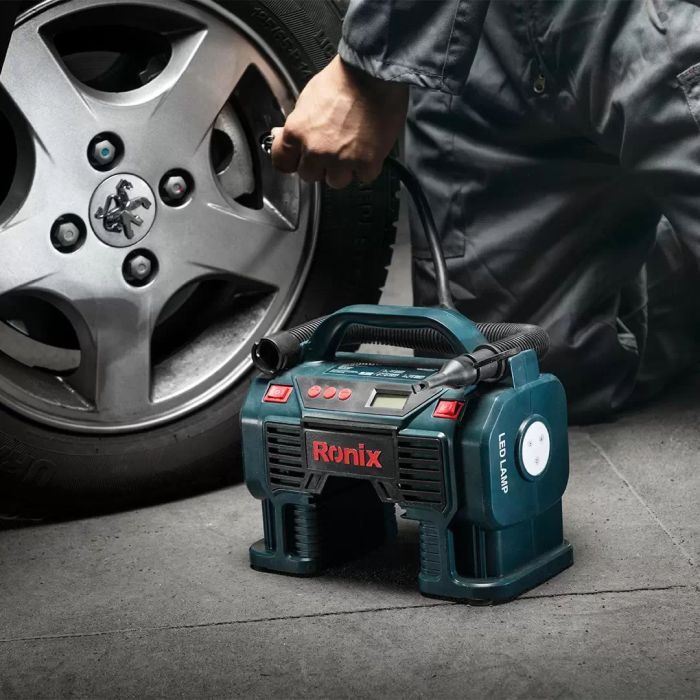 Автомобильный компрессор Ronix цифровой 12В, 160 PSI (RH-4260) изображение 9