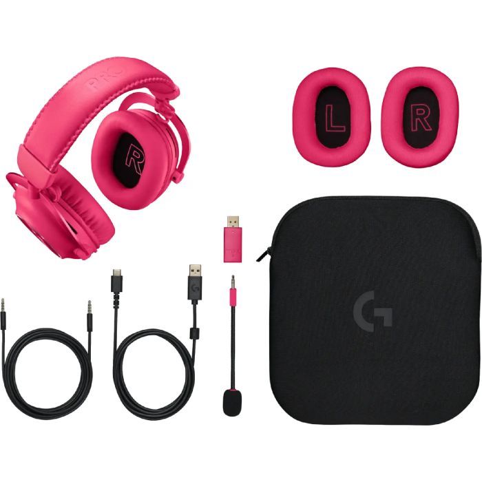 Наушники Logitech G Pro X 2 Lightspeed Wireless Black (981-001263) изображение 6