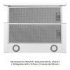 Витяжка кухонна Weilor WT 65 WH зображення 7