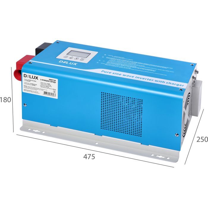 Інвертор Delux FT-3KW 24V 220V AC (90020403) зображення 2