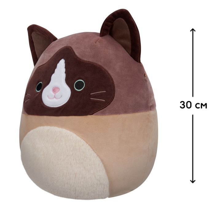 М'яка іграшка Squishmallows Кіт Вудворд 30 см (SQCR05423) зображення 2