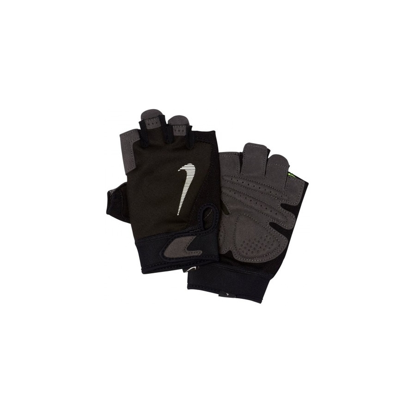 Перчатки для фитнеса Nike M Ultimate FG чорний, білий Чол L N.LG.C2.017.LG (887791174246)