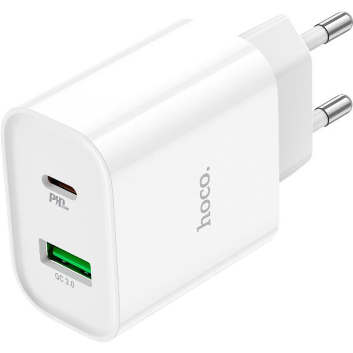 Зарядное устройство HOCO C80A Plus Rapido White (6931474779885) изображение 2