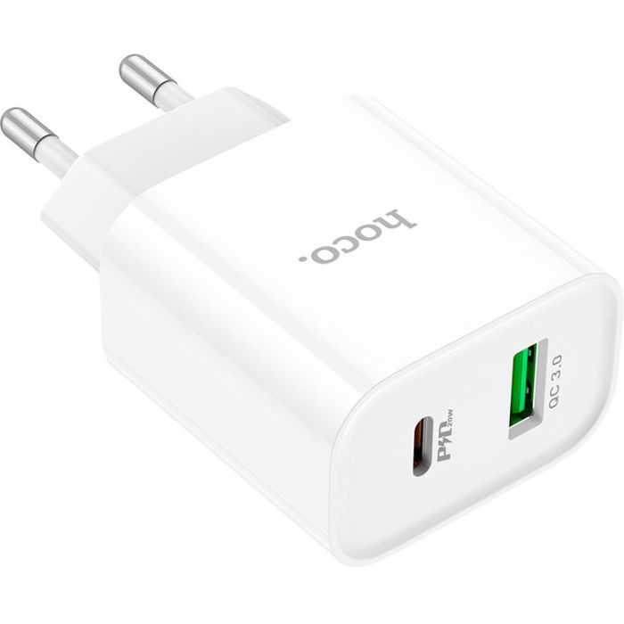 Зарядное устройство HOCO C80A Plus Rapido White (6931474779885) изображение 3
