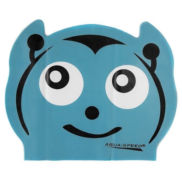 Шапка для плавания Aqua Speed Zoo Latex 116-UFO 5766 синій нло Діт OSFM (5908217657664)