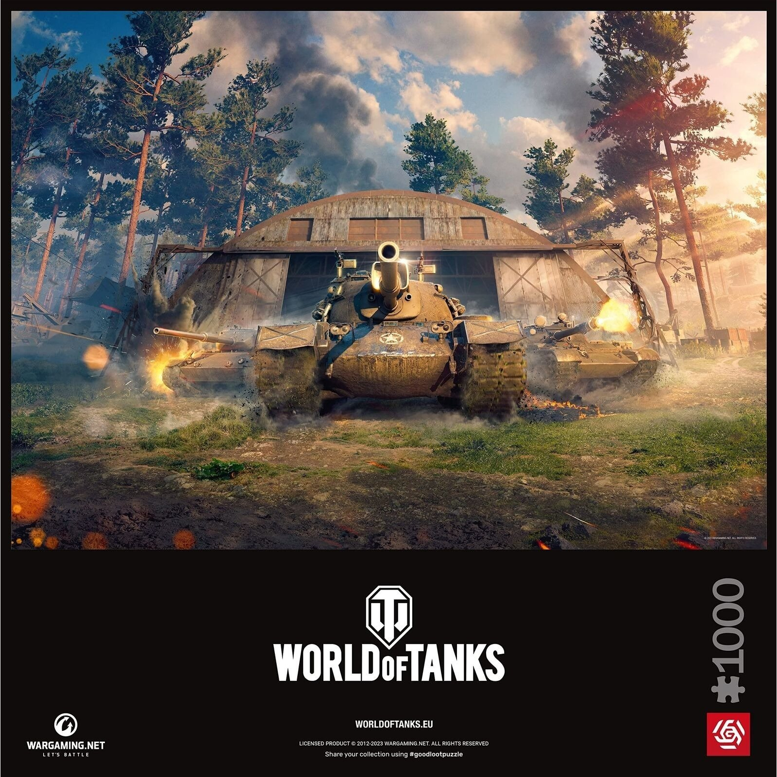 Пазл GoodLoot World of Tanks Wingbac 1000 елементів (5908305242932) зображення 4