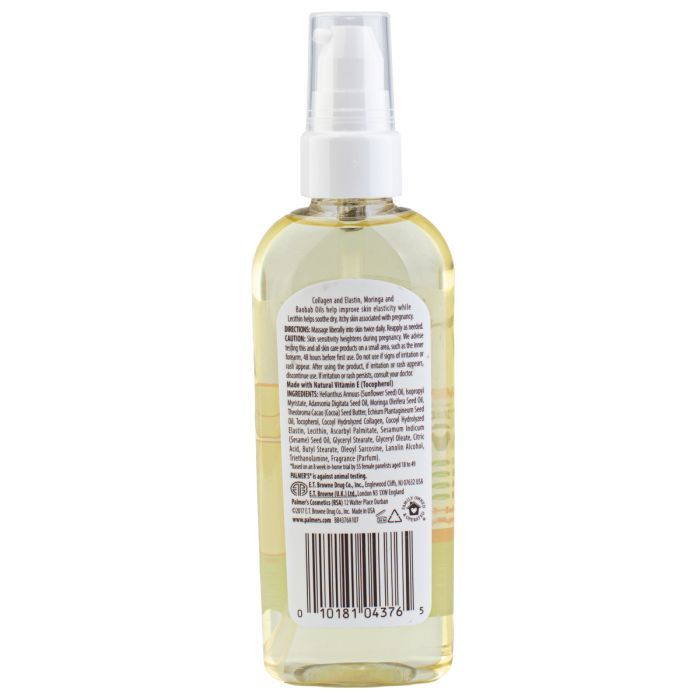 Косметика для мам Palmer's массажное масло от растяжек с маслом какао и витамином Е, 100 мл (4376-6.00) изображение 2