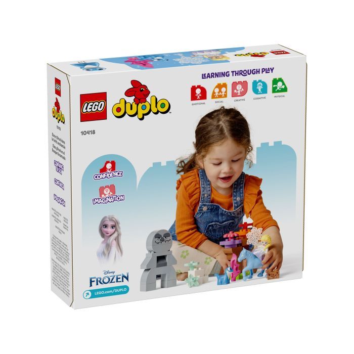 Конструктор LEGO DUPLO Disney Эльза и Бруни в Зачарованном лесу 31 деталь (10418) изображение 4