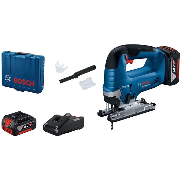 Електролобзик Bosch GST 185-LI 18В, 2х4Ah, 3500об/хв, кейс (0.601.5B3.024) зображення 10