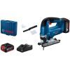 Електролобзик Bosch GST 185-LI 18В, 2х4Ah, 3500об/хв, кейс (0.601.5B3.024) зображення 10