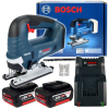 Електролобзик Bosch GST 185-LI 18В, 2х4Ah, 3500об/хв, кейс (0.601.5B3.024) зображення 11
