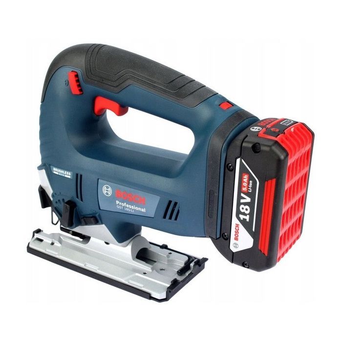 Електролобзик Bosch GST 185-LI 18В, 2х4Ah, 3500об/хв, кейс (0.601.5B3.024) зображення 6