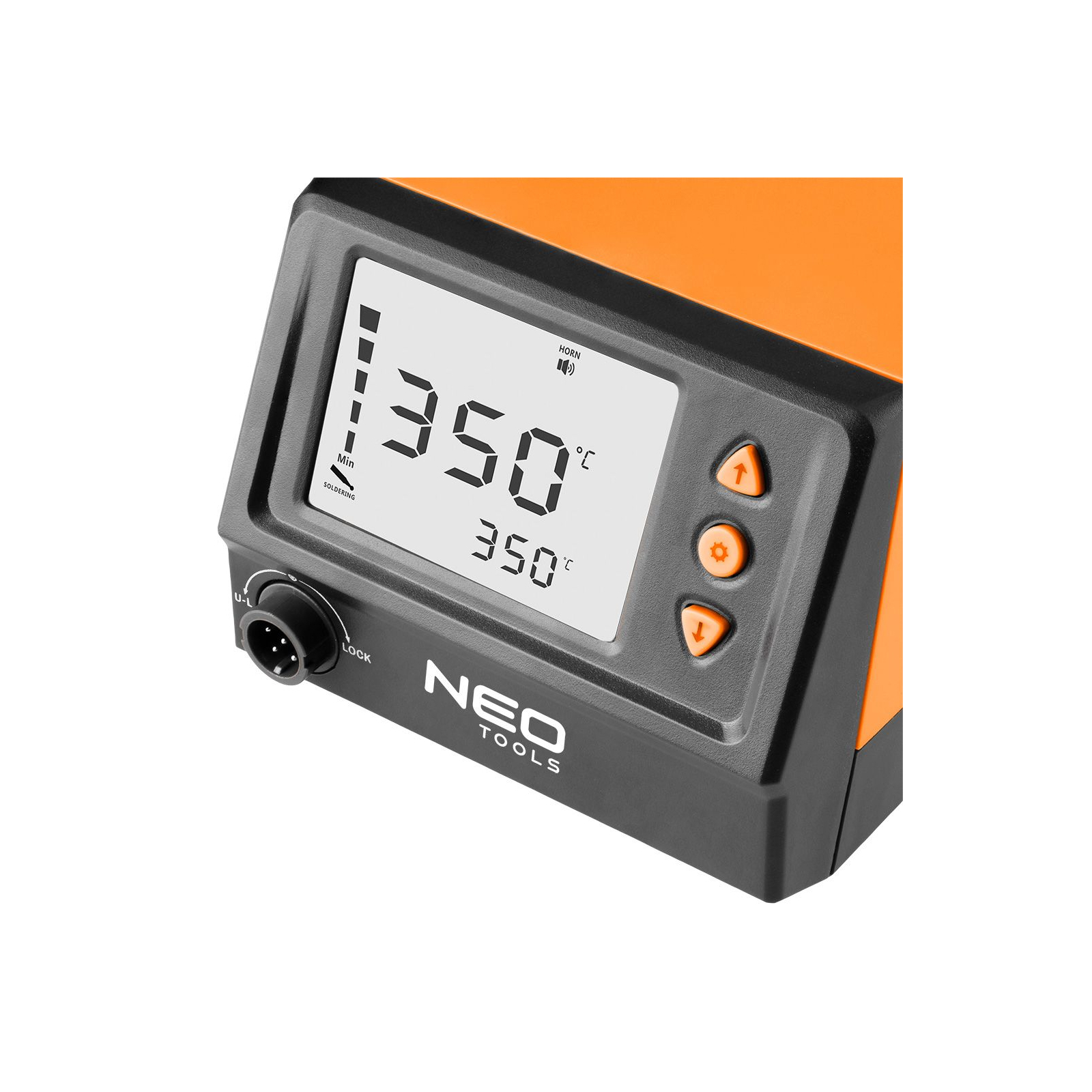 Паяльник електричний Neo Tools SL1, 60Вт, 180-450°С, дисплей, ESD захист (19-200) зображення 4