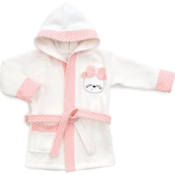 Халат детский Miniworld махровый (15554-98G-peach)