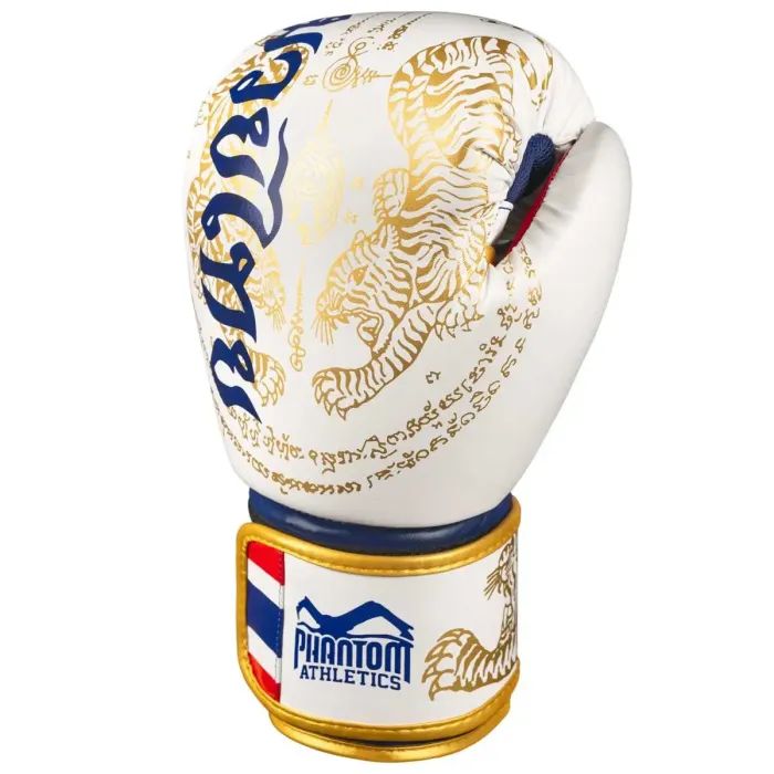 Боксерские перчатки Phantom Muay Thai Red 10 унцій (PHBG2505-10) изображение 2