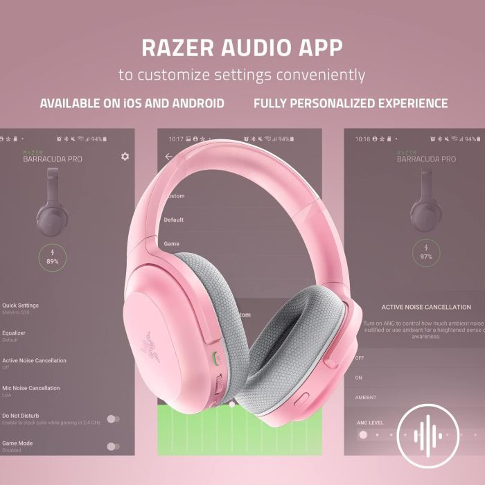 Наушники Razer Barracuda Quartz Pink (RZ04-03790300-R3M1) изображение 12