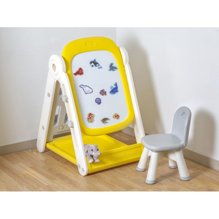 Мольберт Mealux Felix зі стільчиком (KD-G012 Yellow) зображення 2