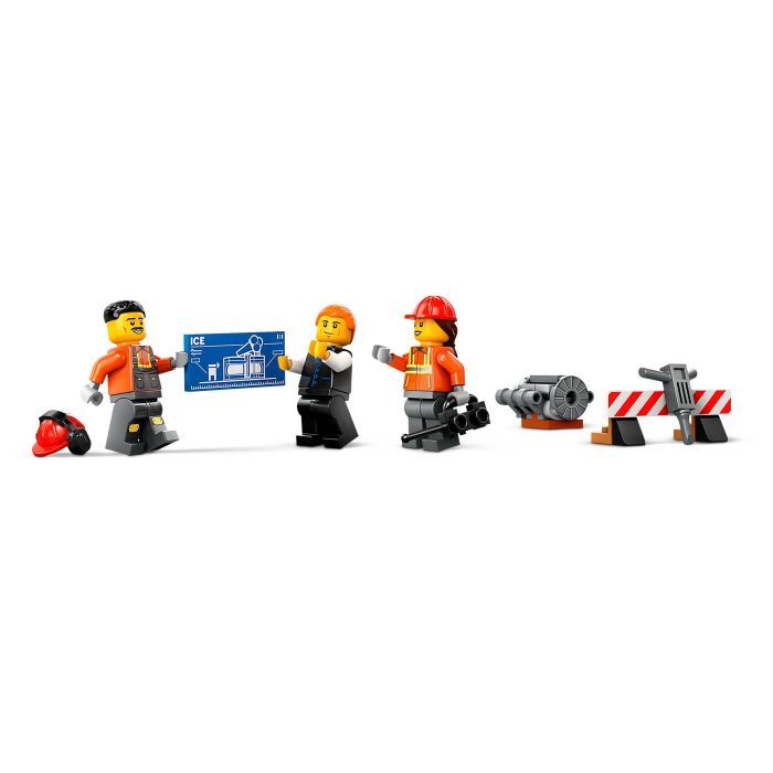 Конструктор LEGO City Жовтий будівельний екскаватор (60420) зображення 6