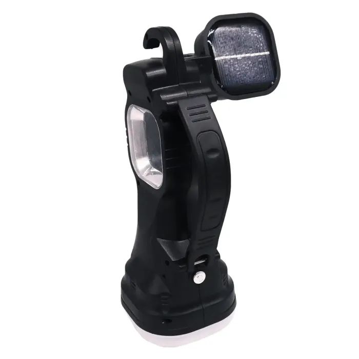 Фонарь Quantum Stalker 3W LED+COB solar з USB (QM-FL3020) изображение 3