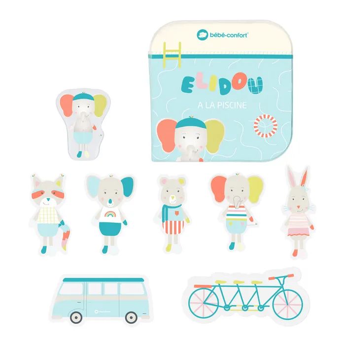 Іграшка для ванної Bebe Confort Bath Set Elidou elephant (3107203600) зображення 9