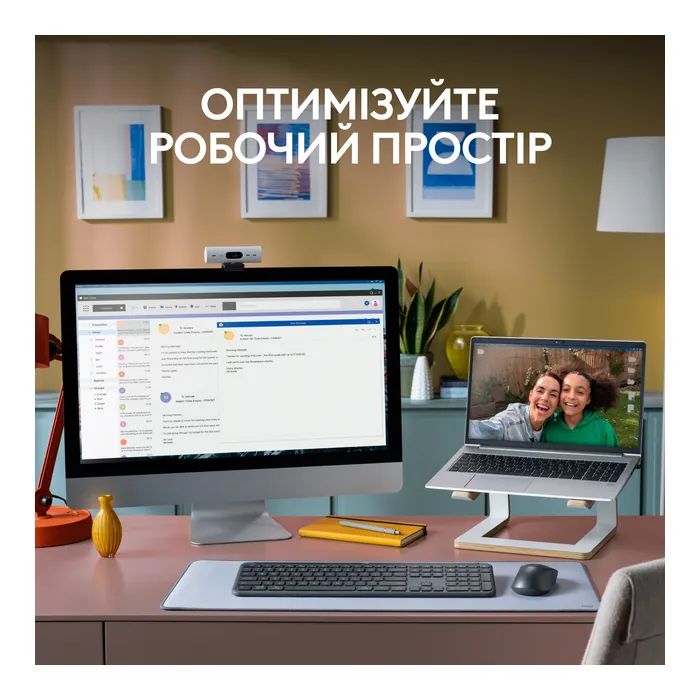 Клавіатура Logitech K950 Bluetooth/Wireless UA Graphite (920-012465) зображення 5