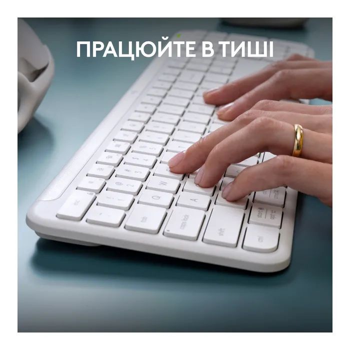 Клавіатура Logitech K950 Bluetooth/Wireless UA Graphite (920-012465) зображення 6