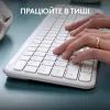 Клавиатура Logitech K950 Bluetooth/Wireless UA Off-White (920-012466) изображение 6
