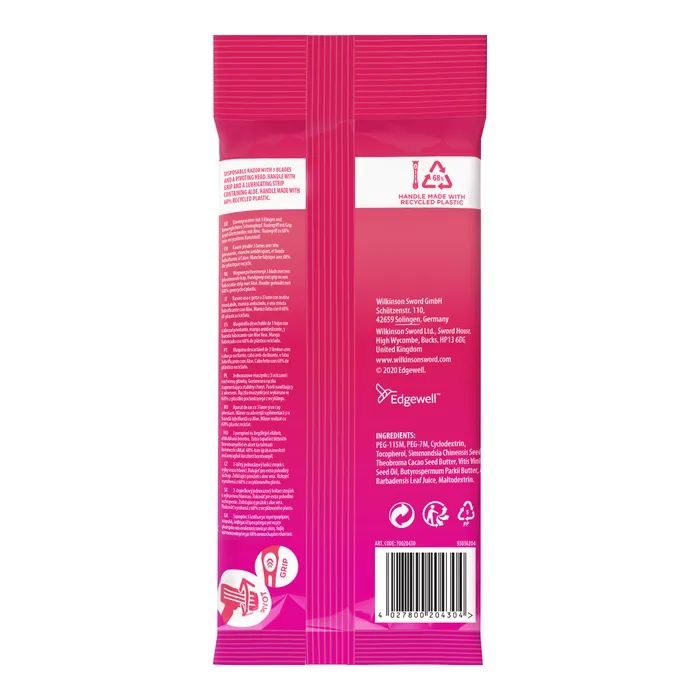 Бритва Wilkinson Sword Extra 3 Essentials Beauty 3 шт. (4027800204304) зображення 2