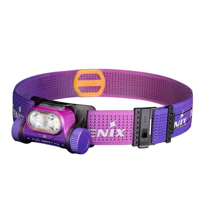 Фонарь Fenix HM65R-T V2.0 бузковий (HM65RTV20NEB)
