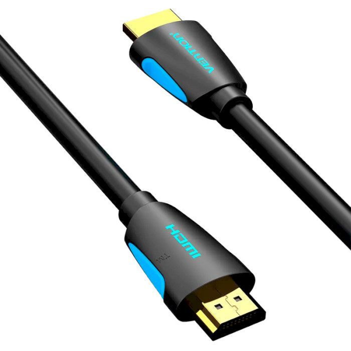 Кабель мультимедийный HDMI to HDMI 15.0m V2.0 4K 30Hz PVC VENTION (VAA-M02-B1500) изображение 2