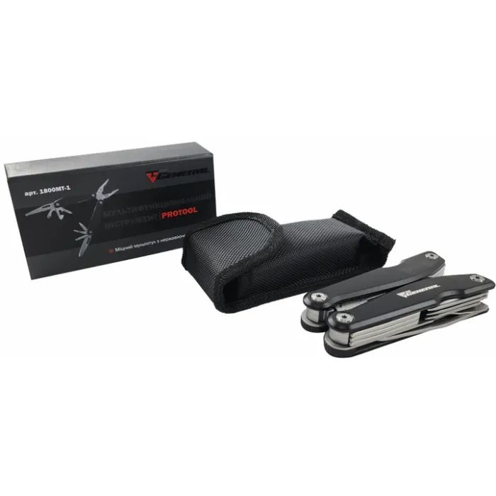 Мультитул TheGeneral Protool у чохлі чорний (1800TG-1) изображение 7