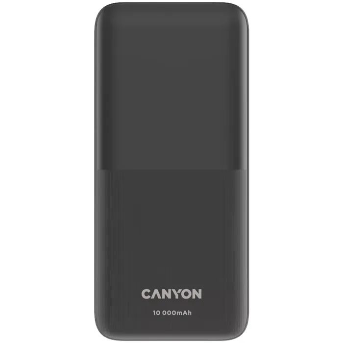 Батарея универсальная Canyon PB-1010 10000 mAh PD/22.5W QC/3.0 Black (CNE-CPB1010B)