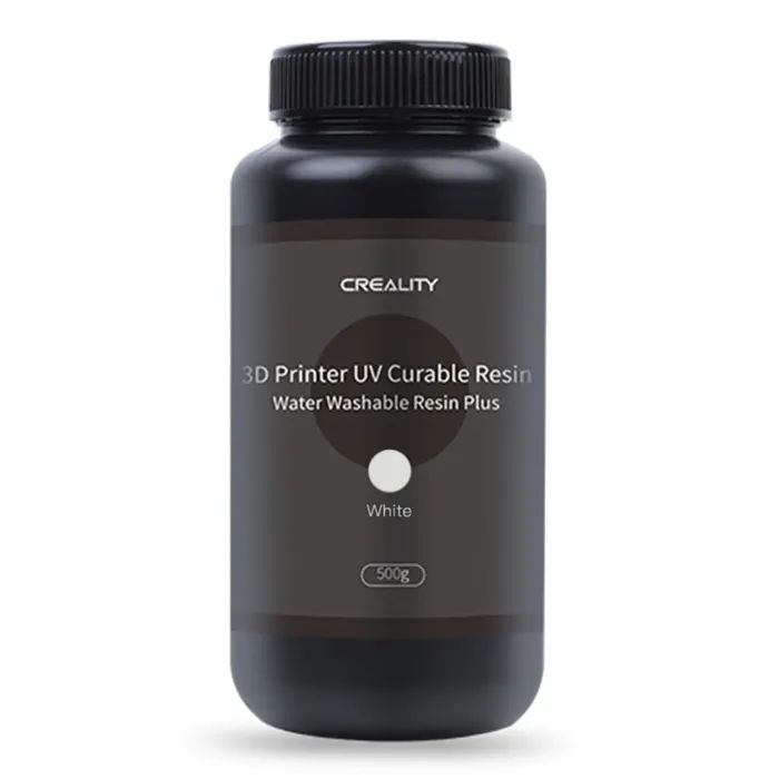 Фотополимерная смола Creality Resin, Water Washable Plus 500г, white (3302010044)