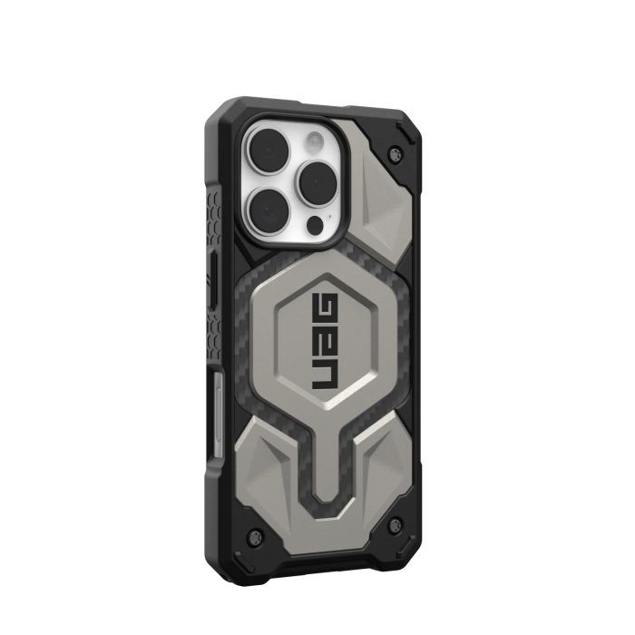 Чехол для мобильного телефона UAG iPhone 16 Pro Monarch Pro Magsafe Titanium (114456113636) изображение 2