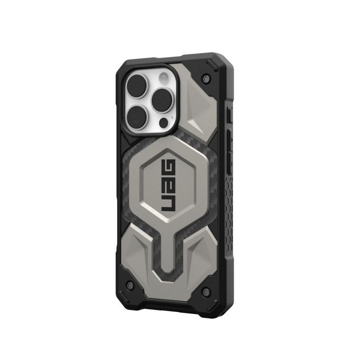 Чехол для мобильного телефона UAG iPhone 16 Pro Monarch Pro Magsafe Titanium (114456113636) изображение 3