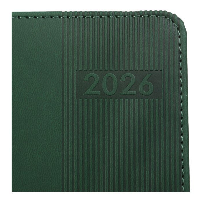 Тижневик Buromax датований 2026 BARONE, А5 зелений (BM.21107-04) зображення 5