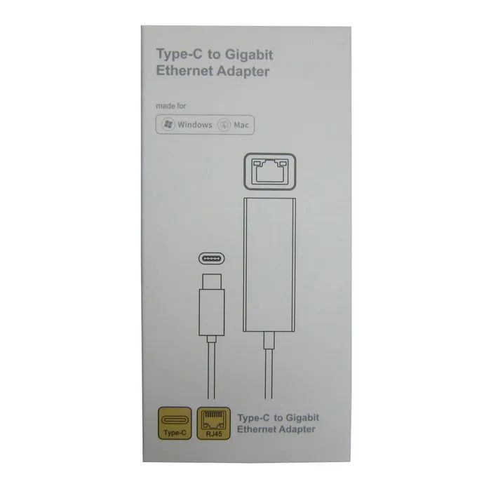 Адаптер Dynamode USB3.0 Type-C to 1000/100 Mbit/s RJ-45 (RTL8153) 0.13 m (DM-AD-GLAN-C) изображение 9