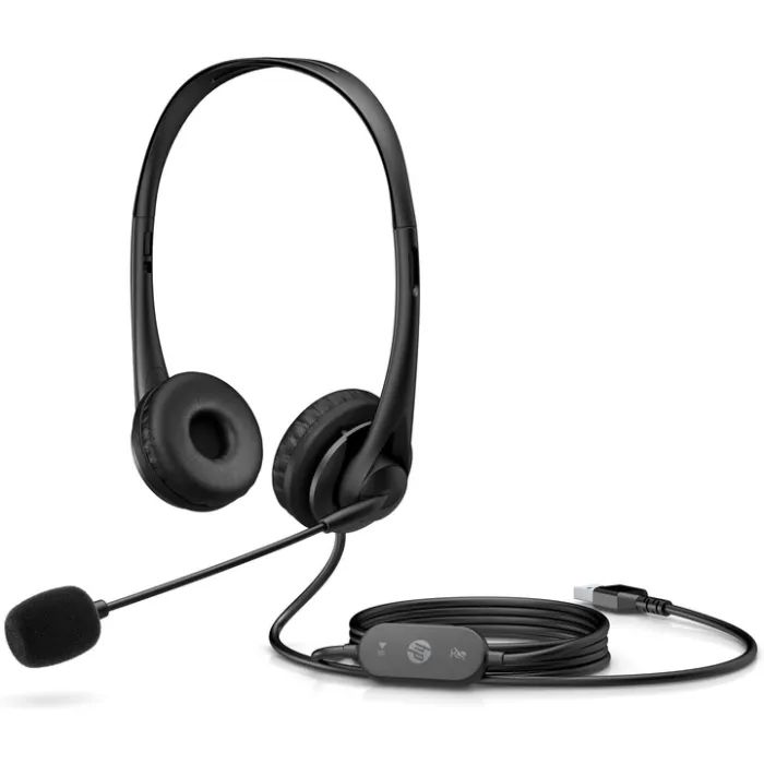 Наушники HP Stereo G2 USB Black (428H5AA) изображение 3