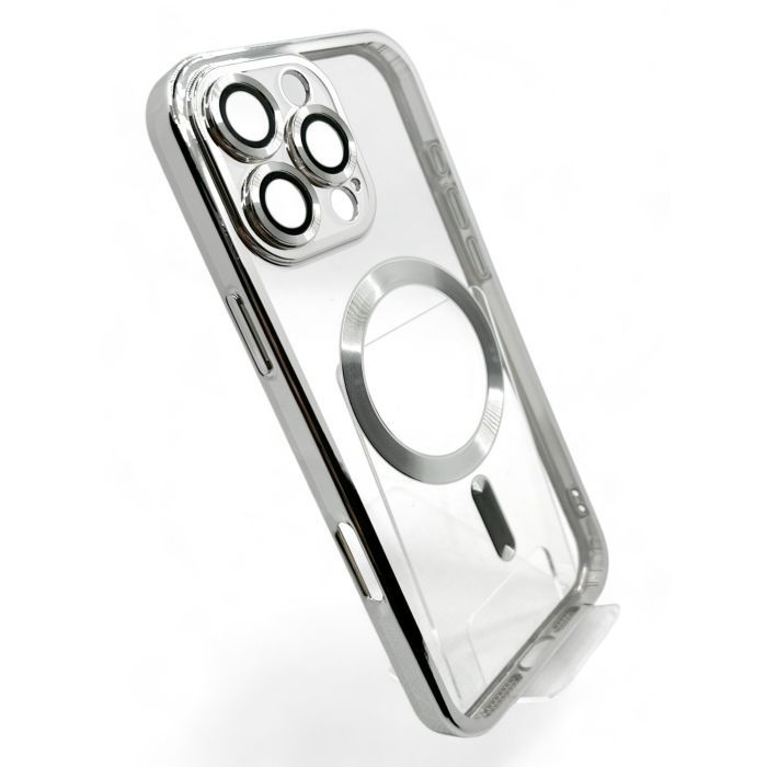 Чохол до мобільного телефона BeCover TPU Chrome Case (MagSafe) для Apple iPhone 16 Pro Max Sierra Blue (712087) зображення 2