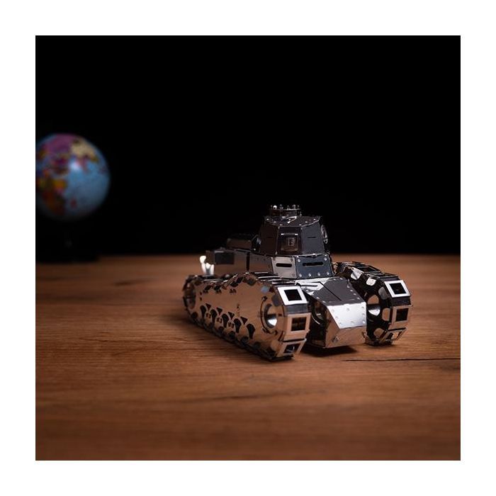 Конструктор Metal Time Коллекционная модель Nimble Fighter Танк Renault FT-17 механический Nimble Fighter (MT010) изображение 3