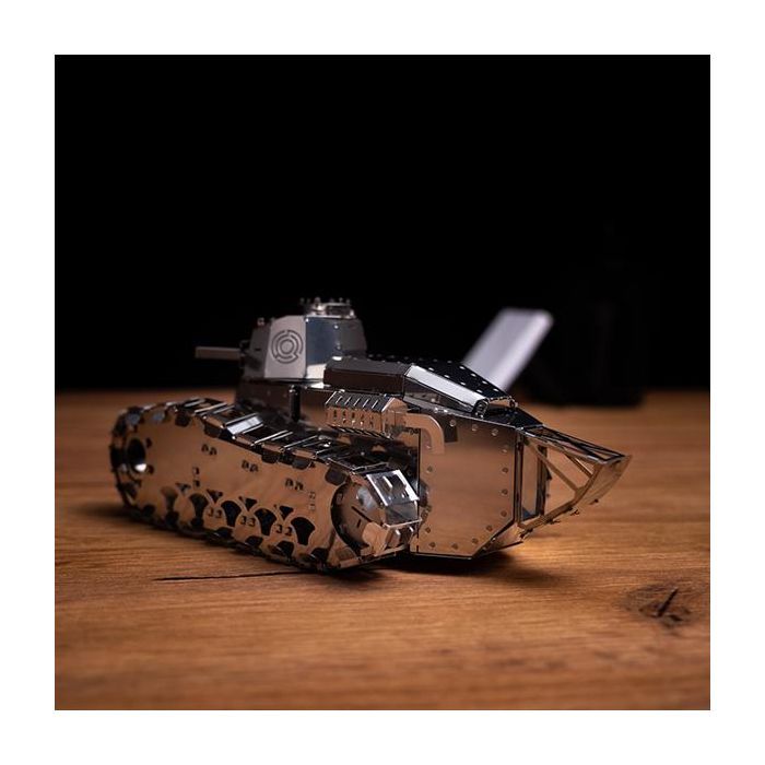 Конструктор Metal Time Коллекционная модель Nimble Fighter Танк Renault FT-17 механический Nimble Fighter (MT010) изображение 4