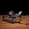 Конструктор Metal Time Коллекционная модель Nimble Fighter Танк Renault FT-17 механический Nimble Fighter (MT010) изображение 4