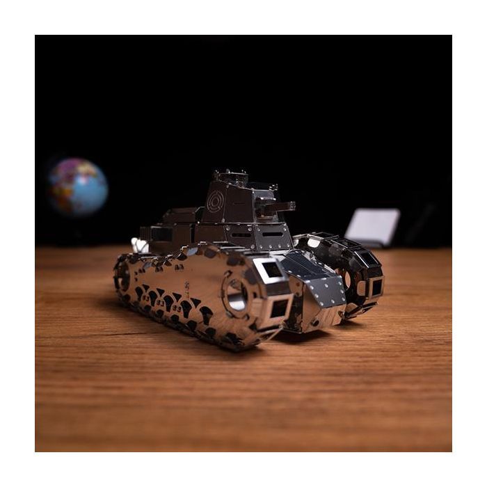 Конструктор Metal Time Коллекционная модель Nimble Fighter Танк Renault FT-17 механический Nimble Fighter (MT010) изображение 5