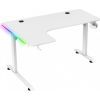 Компьютерный стол GT Racer T-1217 White (T-1217 (160x60-100x73) White)