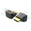 Переходник HDMI F to HDMI M 90° 4K 60Hz PVC Vention (AIOB0) изображение 2