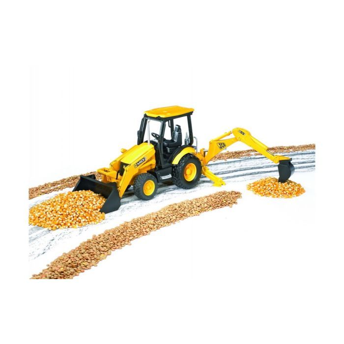 Спецтехніка Bruder Тягач Man TGA з екскаватором JCB MIDI CX (01654) зображення 8