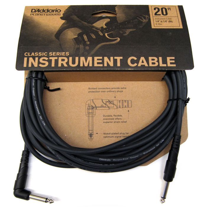 Инструментальный кабель D'Addario Classic Series Instrument Cable 3m (PW-CGTRA-10) изображение 5