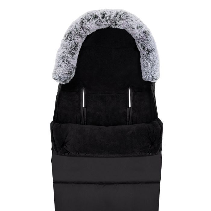 Зимний конверт MoMi Sleeping bag 2 в 1 black (AKCE00050) изображение 3