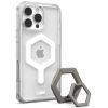 Чохол до мобільного телефона UAG Apple iPhone 16 Pro Max Plyo MagSafe Ice White/Titanium Stand (1144811BV01) зображення 2