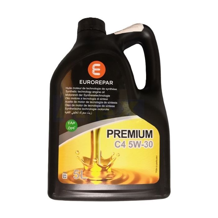 Моторное масло EUROREPAR PREMIUM C4 5W-30, 5л (1635765780)